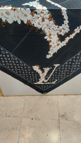 روسری مجلسی گندم